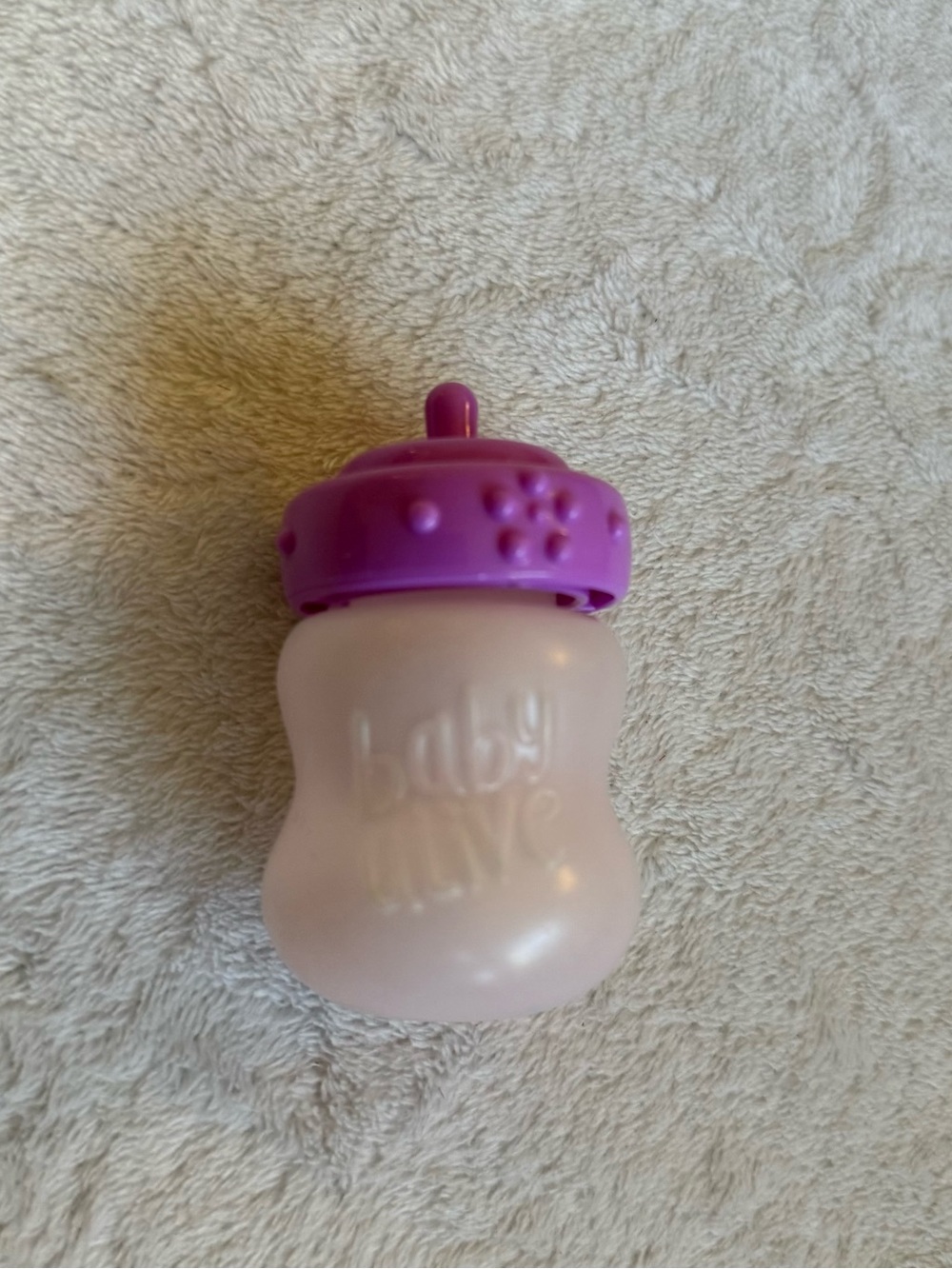 Pink & Purple Bath baby alive Bottle - Gentle Bath Toy replacement part